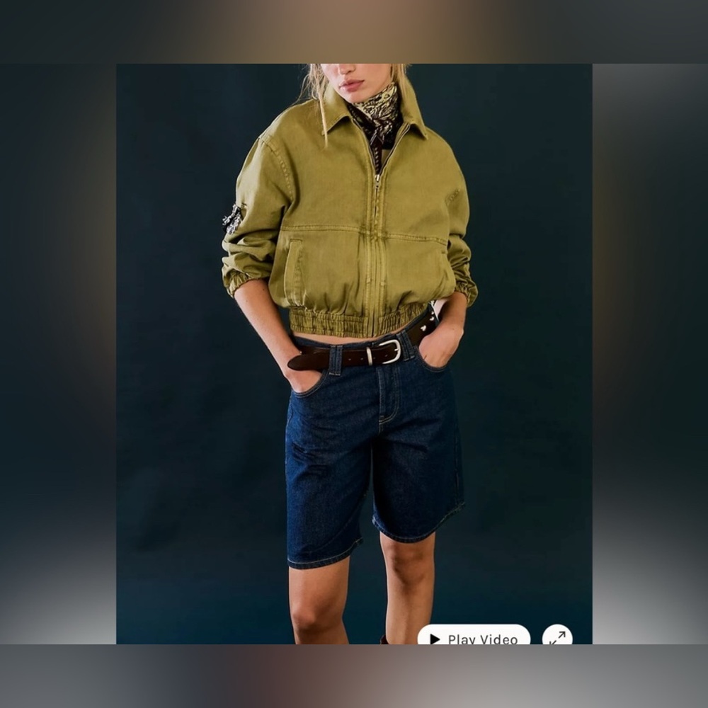 NWT Free People We The Free Montana Shorts dark rinse denim blue 25, 27, 29, 31 - Picture 8 of 14